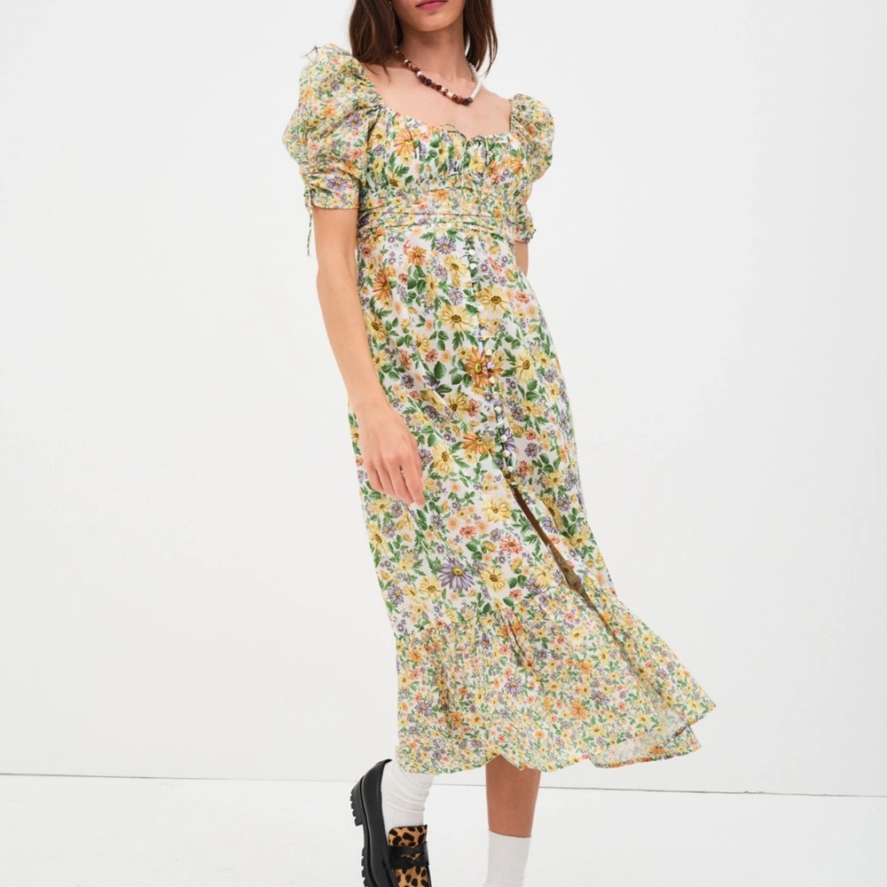 For Love & Lemons | Riley Midi Dress